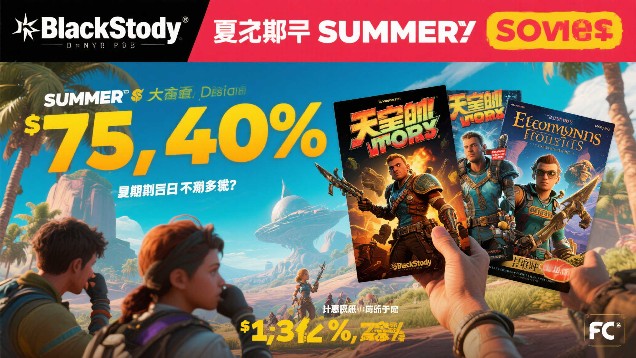 夏季促销史低价！必入黑曜石与育碧经典大作