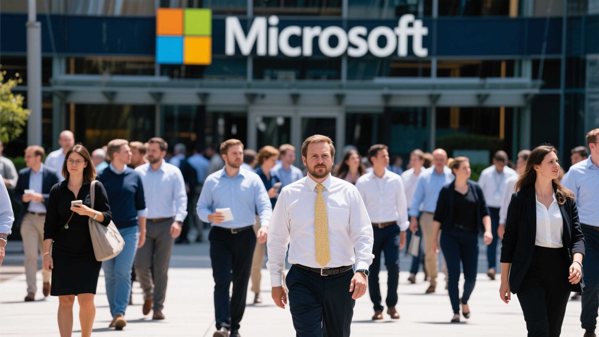 微软目前全球员工总数约为22万人，此次裁