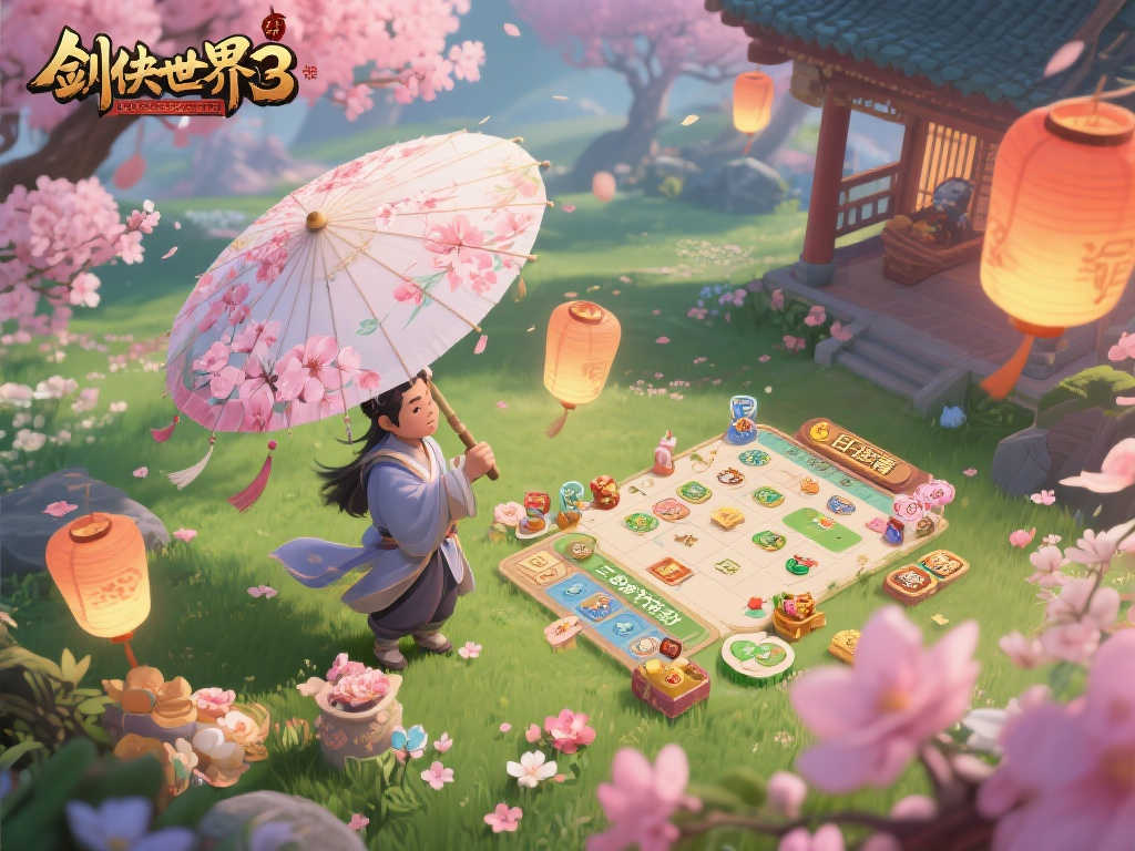 春日江湖慢时光，《剑侠世界3》半日悠闲指南！